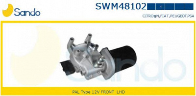 SANDO swm481021 -  Двигатель стеклоочистителя