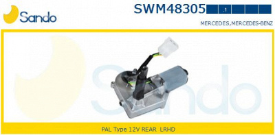 SANDO swm483051 -  Двигатель стеклоочистителя