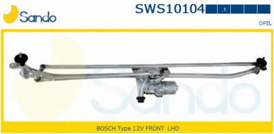SANDO sws101041 -  Система очистки окон