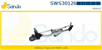 SANDO sws301261 -  Система очистки окон