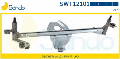 SANDO swt121011 -  Система тяг и рычагов привода стеклоочистителя
