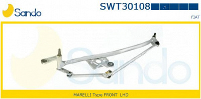 SANDO swt301081 -  Система тяг и рычагов привода стеклоочистителя