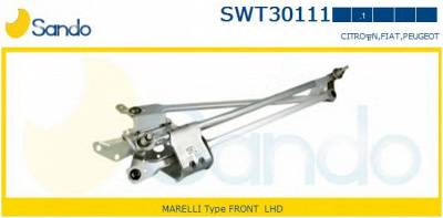 SANDO swt301111 -  Система тяг и рычагов привода стеклоочистителя