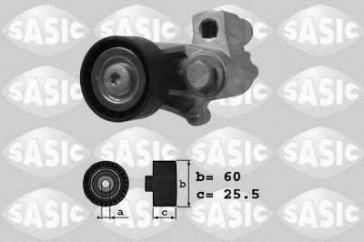 SASIC 1620021 -  Натяжитель ремня, клиновой зубча