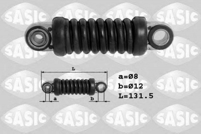 SASIC 1620022 -  Натяжитель ремня, клиновой зубча