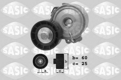 SASIC 1620032 -  Натяжитель ремня, клиновой зубча