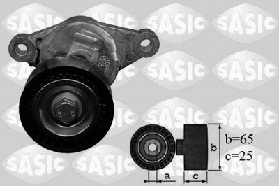 SASIC 1620082 -  Натяжитель ремня, клиновой зубча
