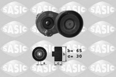 SASIC 1624006 -  Натяжитель ремня, клиновой зубча
