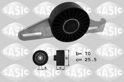 SASIC 1624015 -  Натяжитель ремня, клиновой зубча