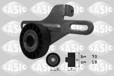 SASIC 1624029 -  Натяжитель ремня, клиновой зубча