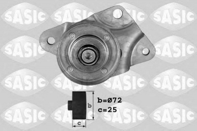 SASIC 1624038 -  Натяжитель ремня, клиновой зубча