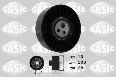 SASIC 1626020 -  Паразитный / ведущий ролик, поликлиновой ремень