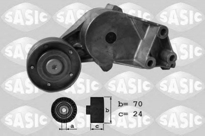 SASIC 1626032 -  Натяжитель ремня, клиновой зубча