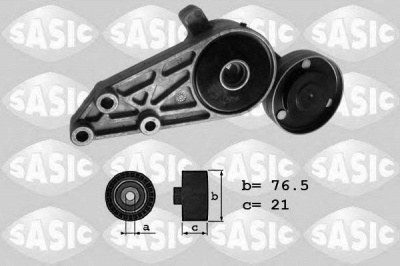 SASIC 1626044 -  Натяжитель ремня, клиновой зубча