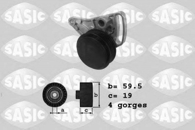 SASIC 1626048 -  Натяжитель ремня, клиновой зубча