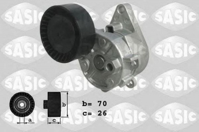 SASIC 1626051 -  Натяжитель ремня, клиновой зубча