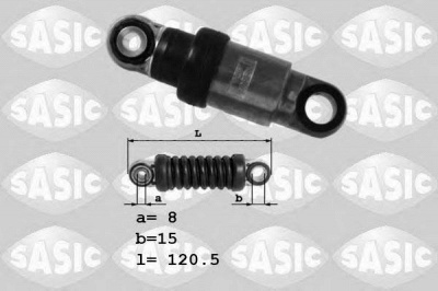 SASIC 1626052 -  Натяжитель ремня, клиновой зубча