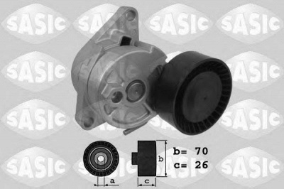 SASIC 1626069 -  Натяжитель ремня, клиновой зубча