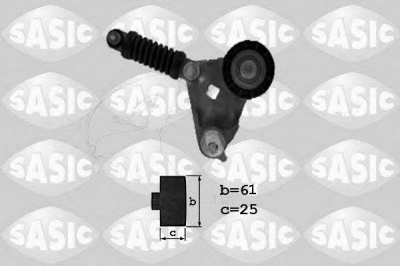 SASIC 1626110 -  Натяжитель ремня, клиновой зубча