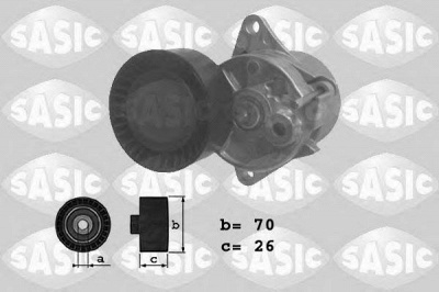 SASIC 1626137 -  Натяжитель ремня, клиновой зубча