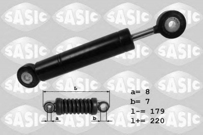 SASIC 1626140 -  Натяжитель ремня, клиновой зубча