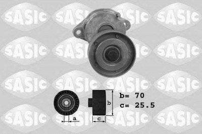 SASIC 1626153 -  Натяжитель ремня, клиновой зубча