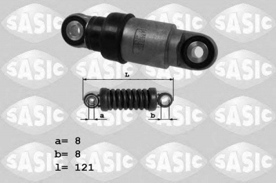 SASIC 1626172 -  Натяжитель ремня, клиновой зубча