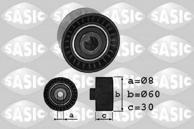 SASIC 1700017 -  Паразитный / Ведущий ролик, зубчатый ремень