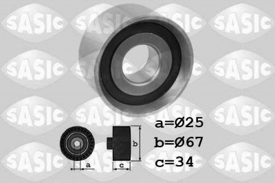 SASIC 1700034 -  Натяжной ролик, ремень ГРМ