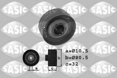 SASIC 1704004 -  Паразитный / Ведущий ролик, зубчатый ремень