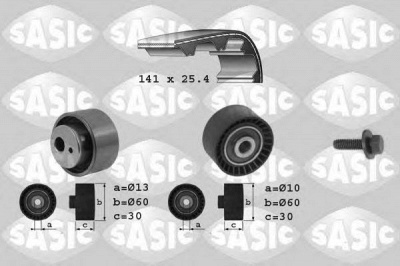 SASIC 1750008 -  Комплект ремня ГРМ