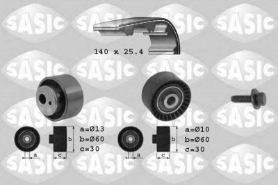 SASIC 1750009 -  Комплект ремня ГРМ