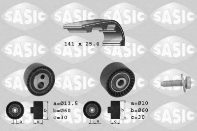 SASIC 1750011 -  Комплект ремня ГРМ