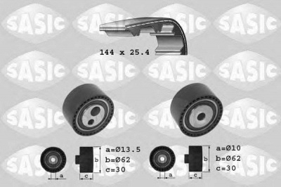 SASIC 1750027 -  Комплект ремня ГРМ