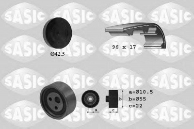 SASIC 1754003 -  Комплект ремня ГРМ