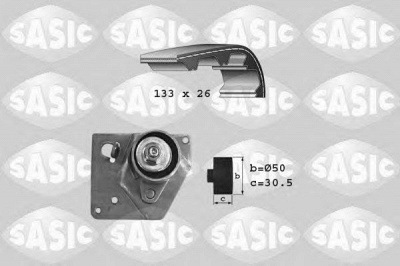 SASIC 1754011 -  Комплект ремня ГРМ