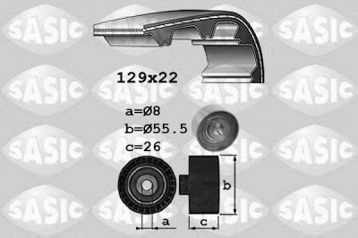 SASIC 1756033 -  Комплект ремня грм