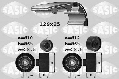 SASIC 1756063 -  Комплект ремня ГРМ