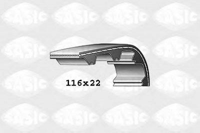 SASIC 1766002 -  Ремень ГРМ