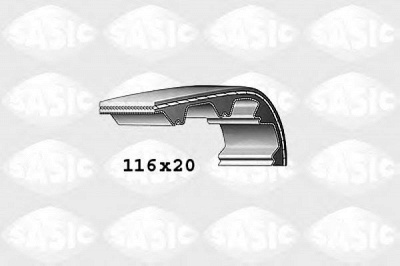 SASIC 1766003 -  Ремень ГРМ
