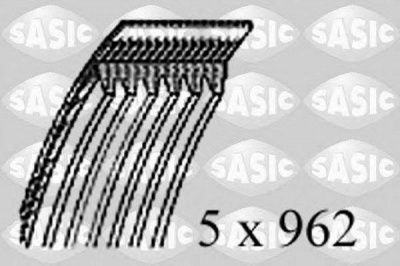 SASIC 1770038 -  Поликлиновой ремень