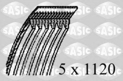SASIC 1770046 -  Поликлиновой ремень