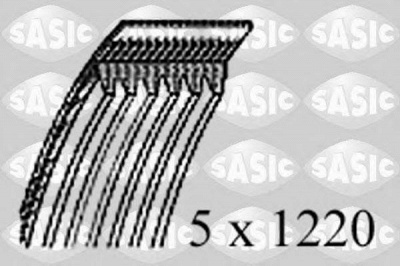 SASIC 1770056 -  Поликлиновой ремень