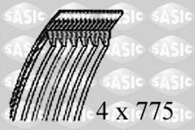 SASIC 1774011 -  Поликлиновой ремень
