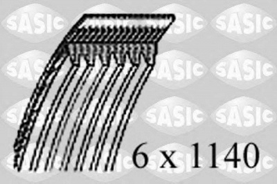 SASIC 1774045 -  Поликлиновой ремень