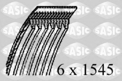 SASIC 1774046 -  Поликлиновой ремень