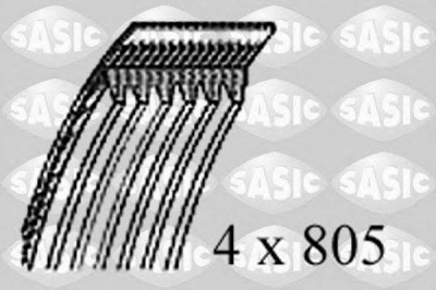 SASIC 1776018 -  Поликлиновой ремень
