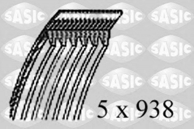 SASIC 1776038 -  Поликлиновой ремень