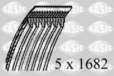 SASIC 1776051 -  Поликлиновой ремень