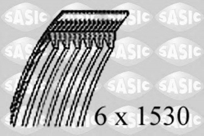 SASIC 1776073 -  Поликлиновой ремень